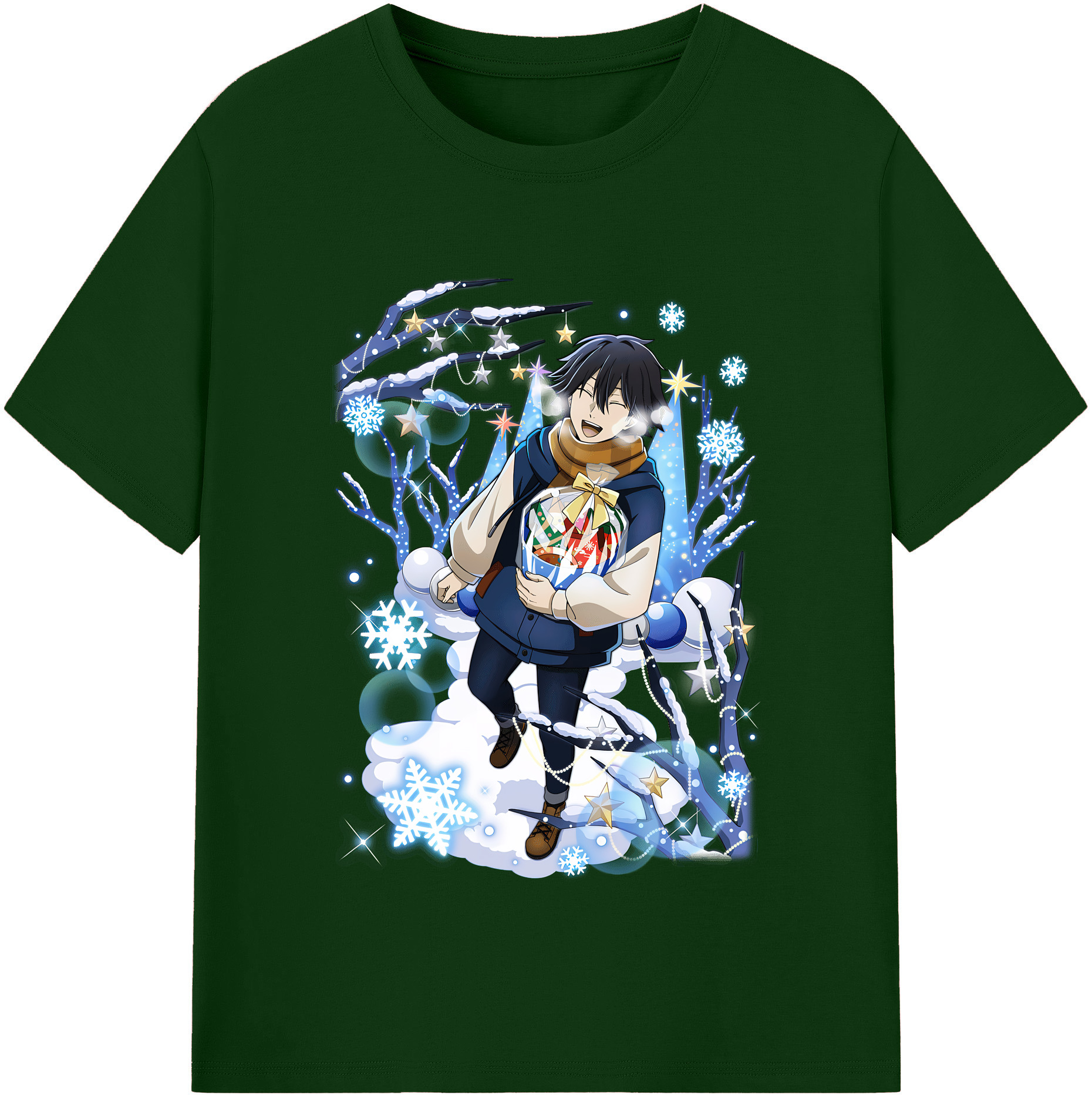 （画像用） 文豪ストレイドッグス Bungo Stray Dogs 綿100％半袖Tシャツ（フロントプリント）